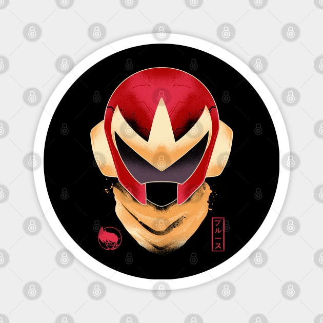 Protoman Magnet by ramenboy